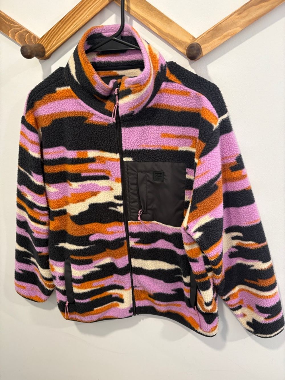 Billabong woman’s Switchback Full Zip Fleece. - Picture 3 of 7